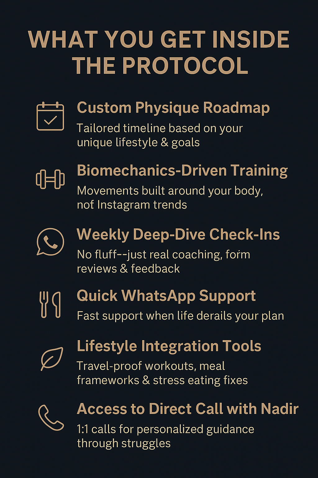 ELITE PHYSIQUE TRANSFORMATION PROTOCOL