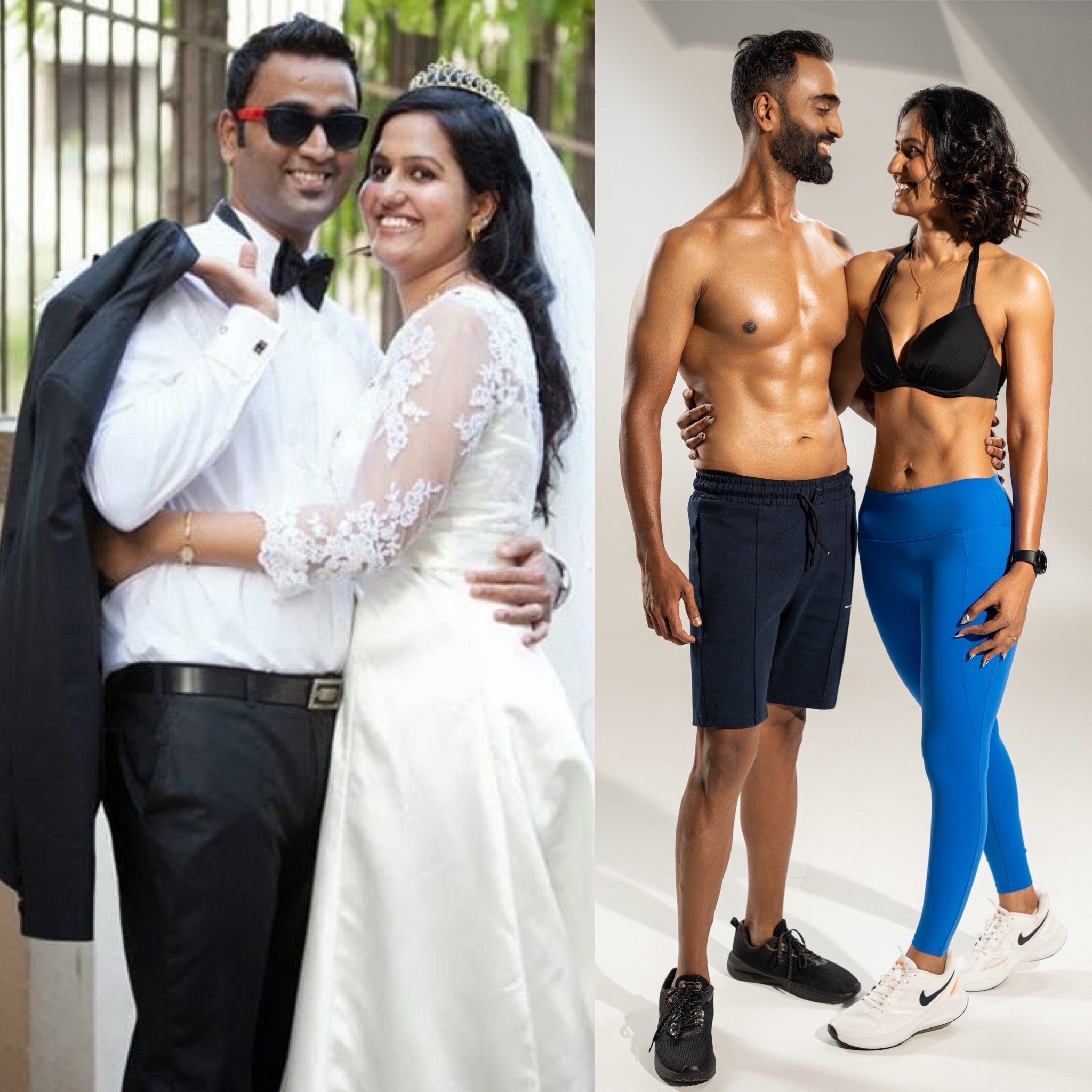 Transformation Chris and Gayatri